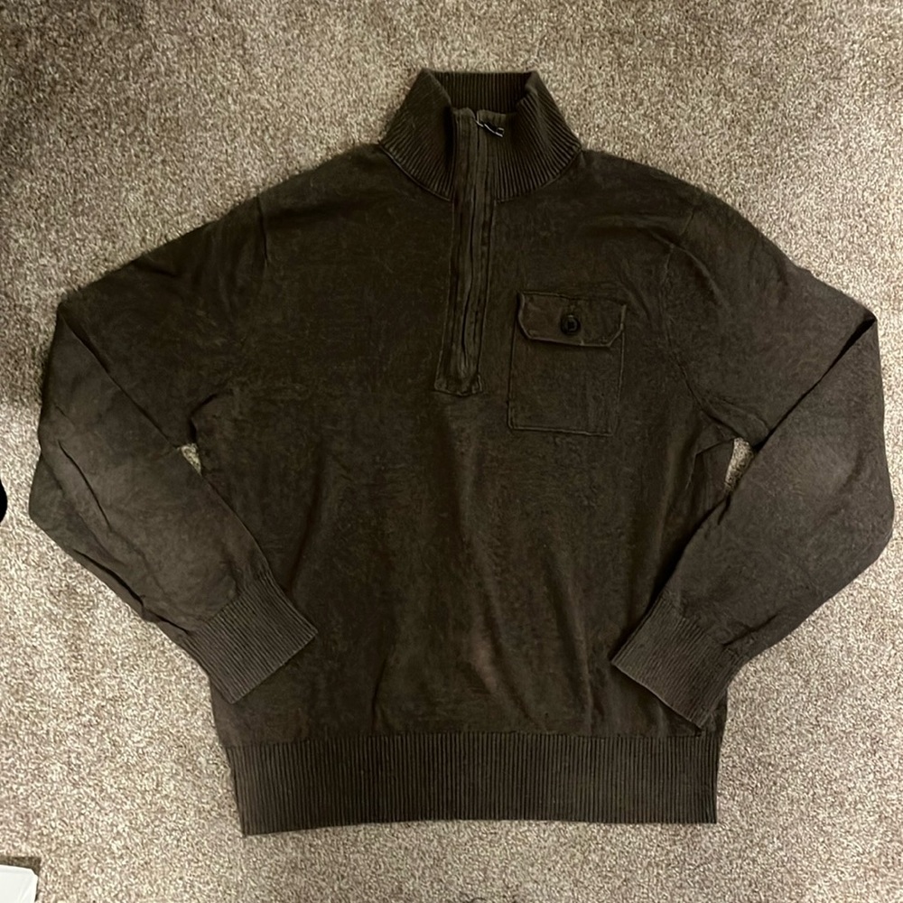 Banana Republic Brown Half Zip